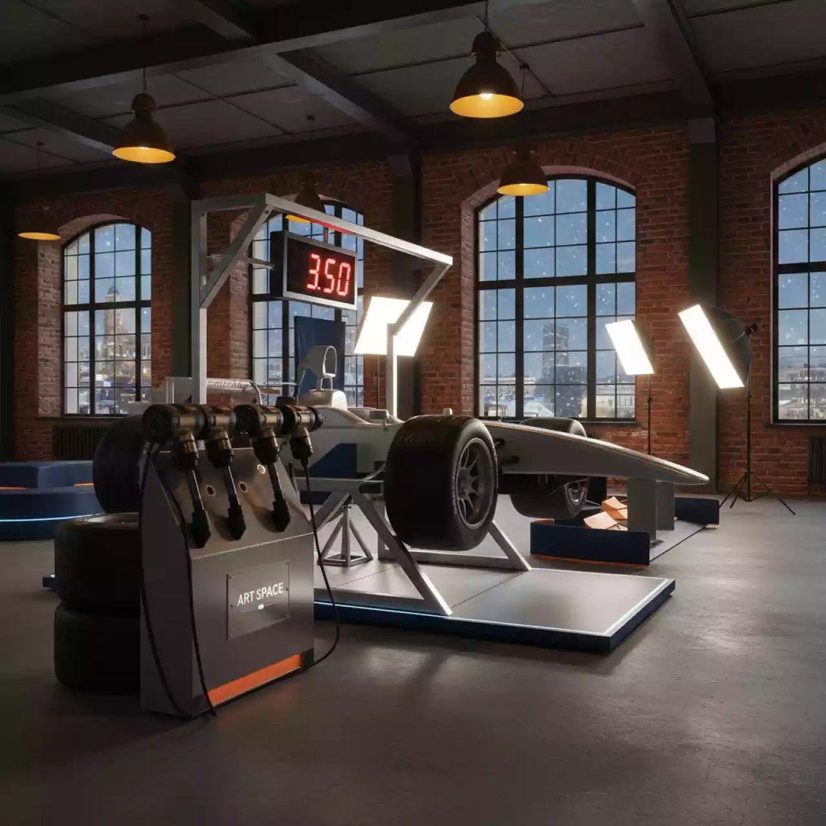 Аренда Пит стоп аттракционы в гранд-отеле «Жемчужина» — ART SPACE