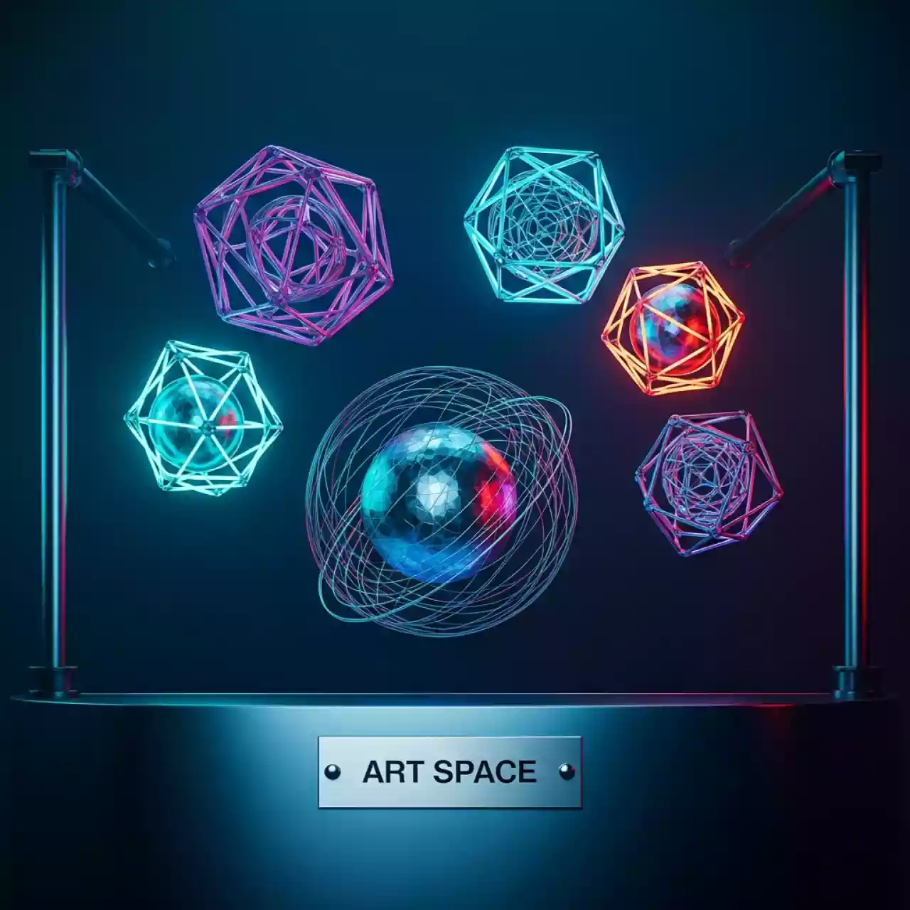 Аренда Плакаты интерактивные 'Стереометрия' в Sport Inn Hotel & Wellness — ART SPACE