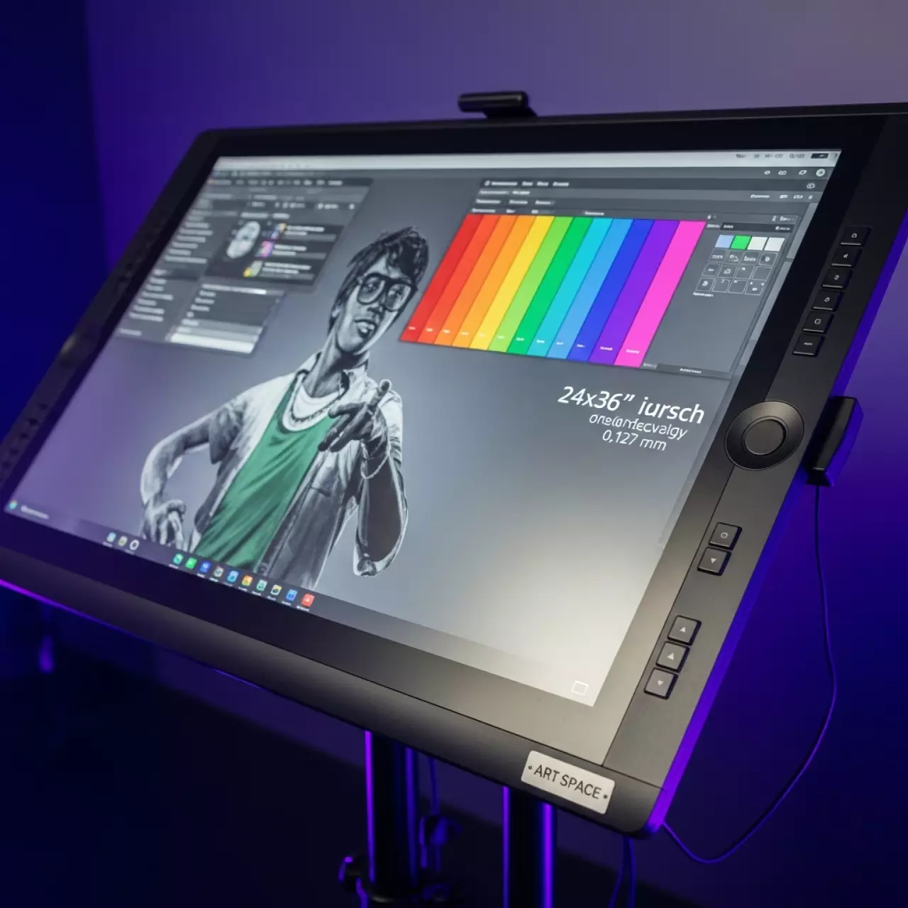 Аренда Планшет графический GTCO CalComp DrawingBoard VI 16 кнопочный проводной курсор 24x36 0,127 мм в комплексе Sea Galaxy — ART SPACE