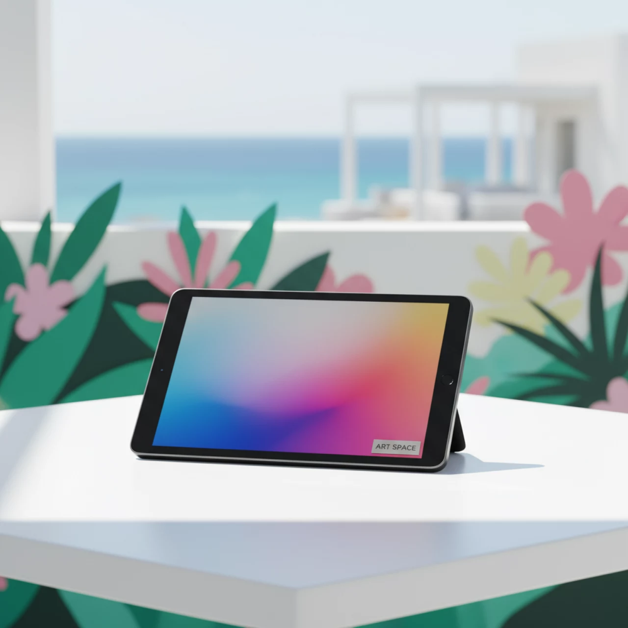 Аренда Планшет QOMO QIT30 FW в пляжном клубе Del Mar — ART SPACE