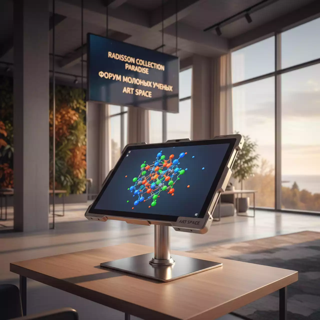 Аренда Планшет QOMO QIT30 FW в Radisson Collection Paradise — ART SPACE