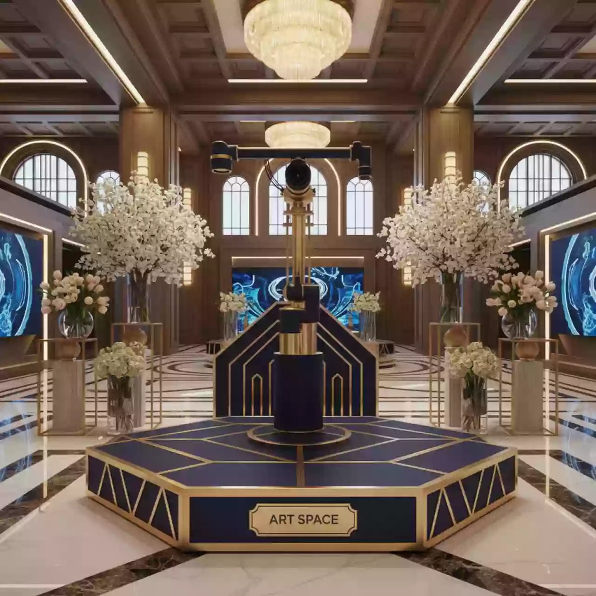 Аренда Платформа магнитная промо в VK Stadium Sirius — ART SPACE