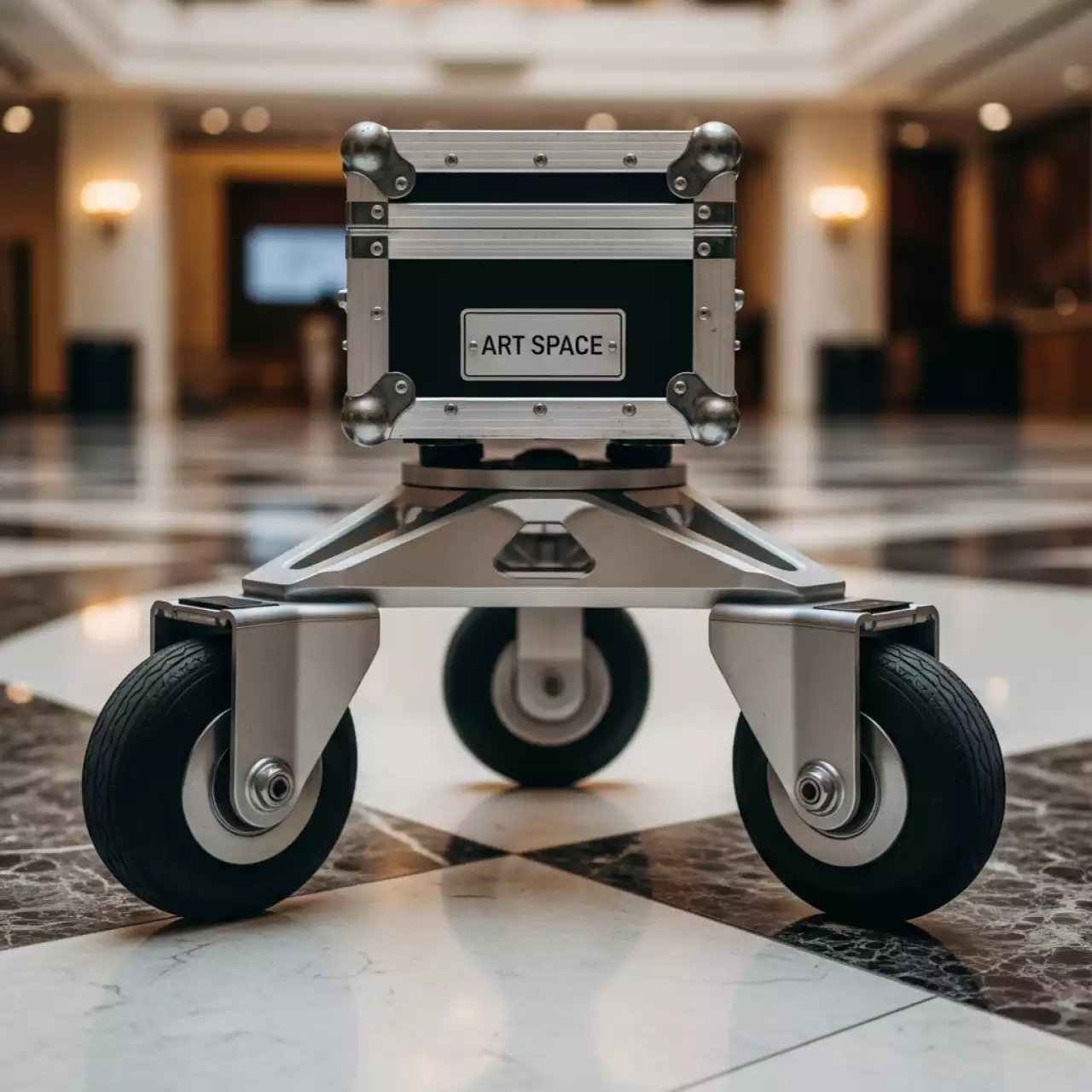 Аренда Платформа трехколесная Nexus на омни колесах 100 мм в Grand Karat Sochi — ART SPACE