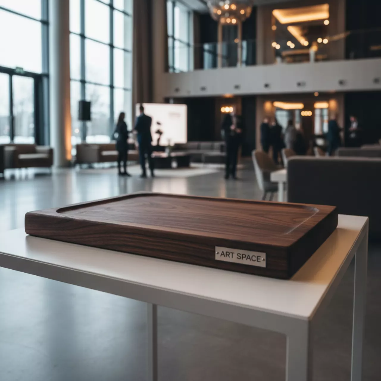 Аренда Плато деревянное Resto 40х15 см в Radisson Blu Resort & Congress Centre — ART SPACE