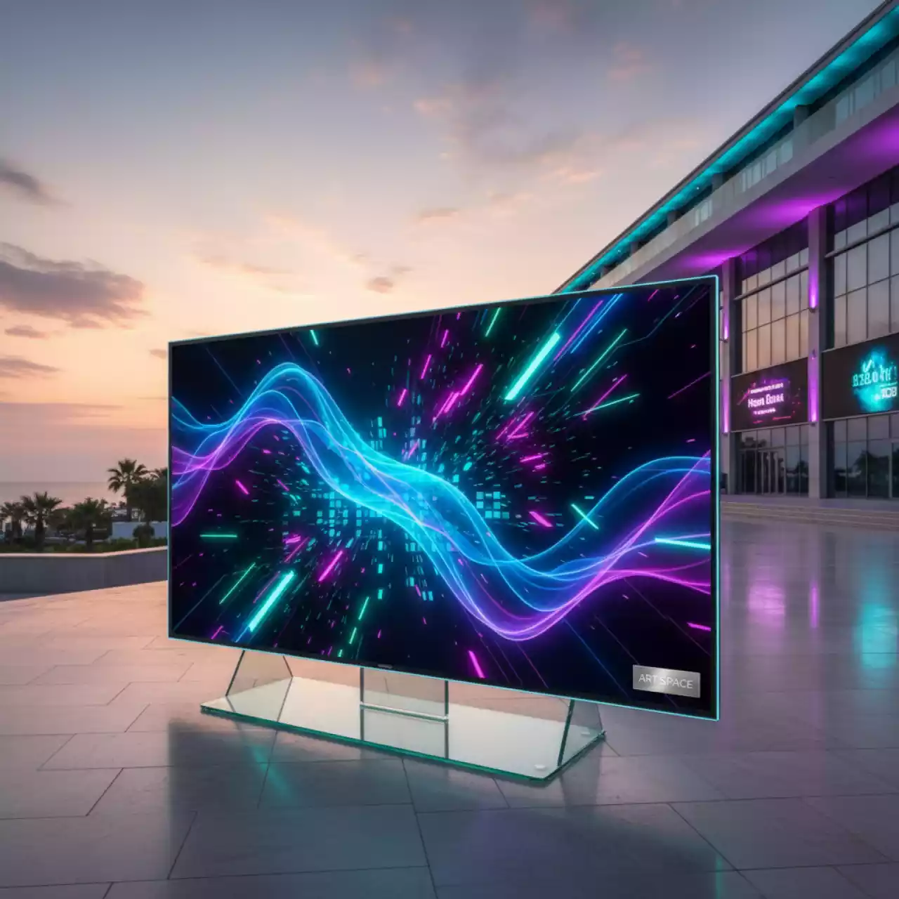 Аренда Плазменная LED ЖК панель 60 дюймов 152 см в комплексе Sea Galaxy — ART SPACE