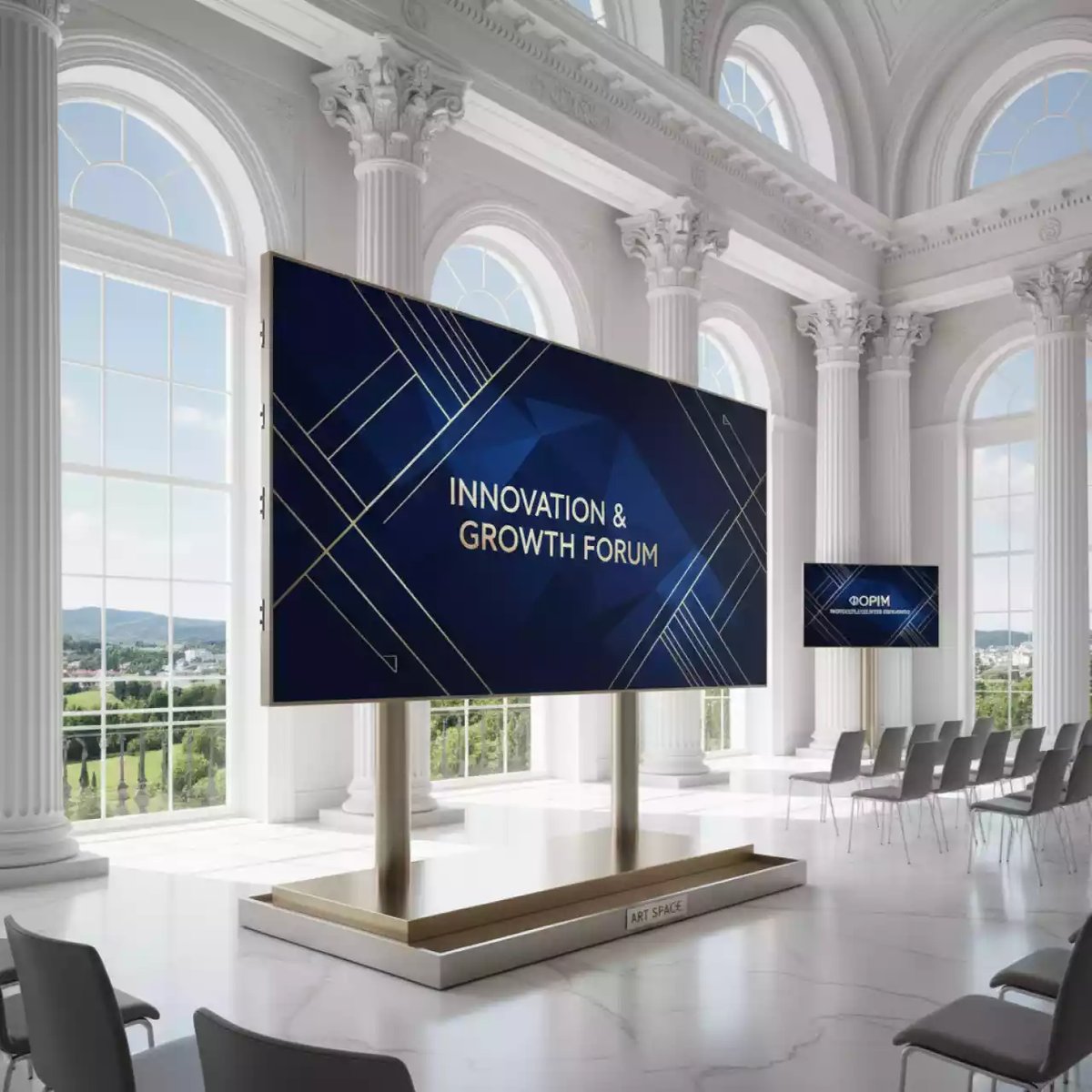 Аренда Плазменная панель 100 дюймов в конгресс-холле отеля Жемчужина — ART SPACE