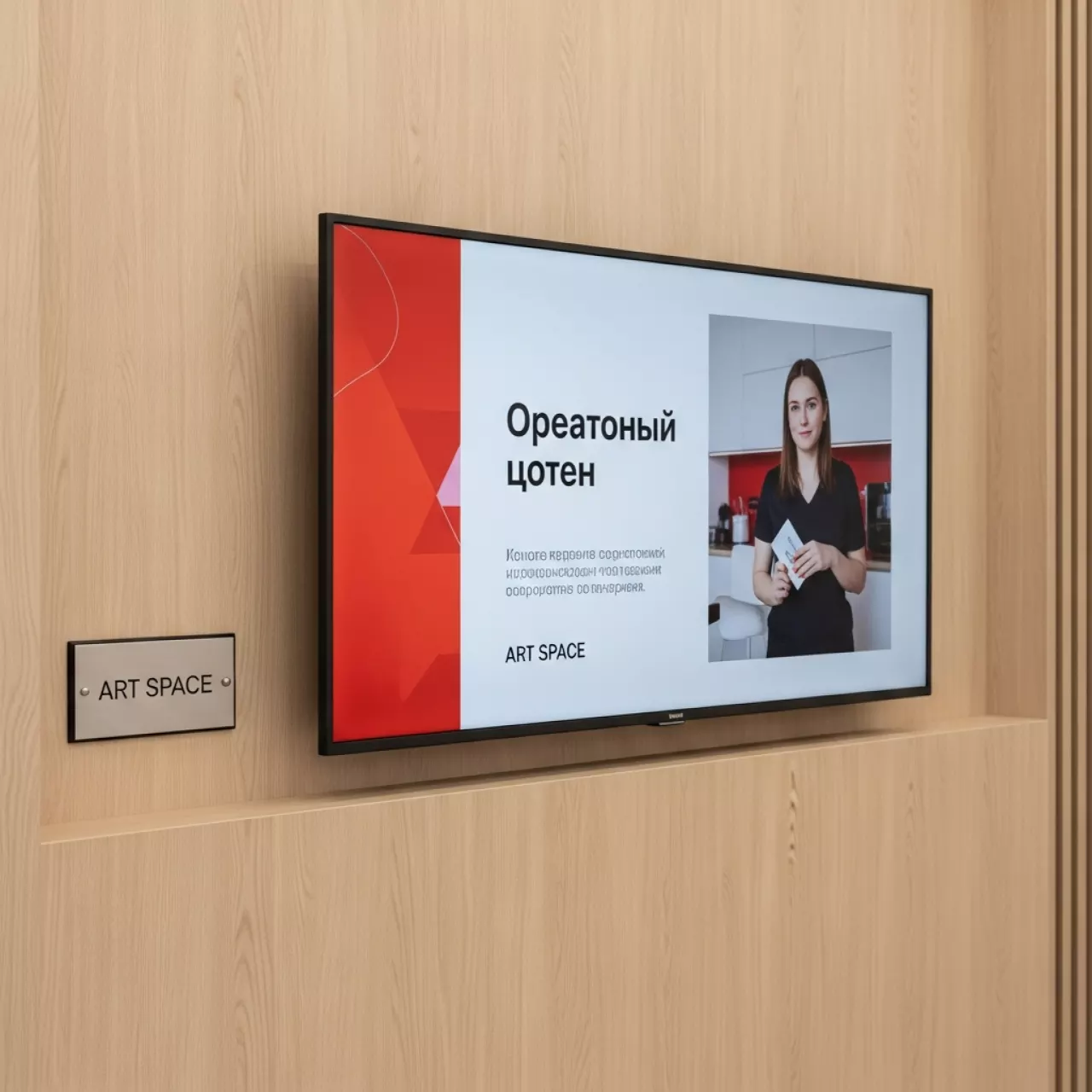 Аренда Плазменные панели жидкокристаллические телевизоры в санатории «Черноморье» — ART SPACE