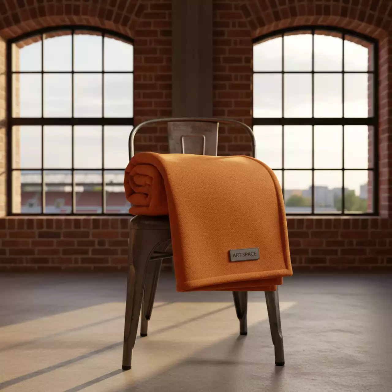 Аренда Плед дорожный Travel оранжевый в Boutique Hotel PORTUM 1905 — ART SPACE