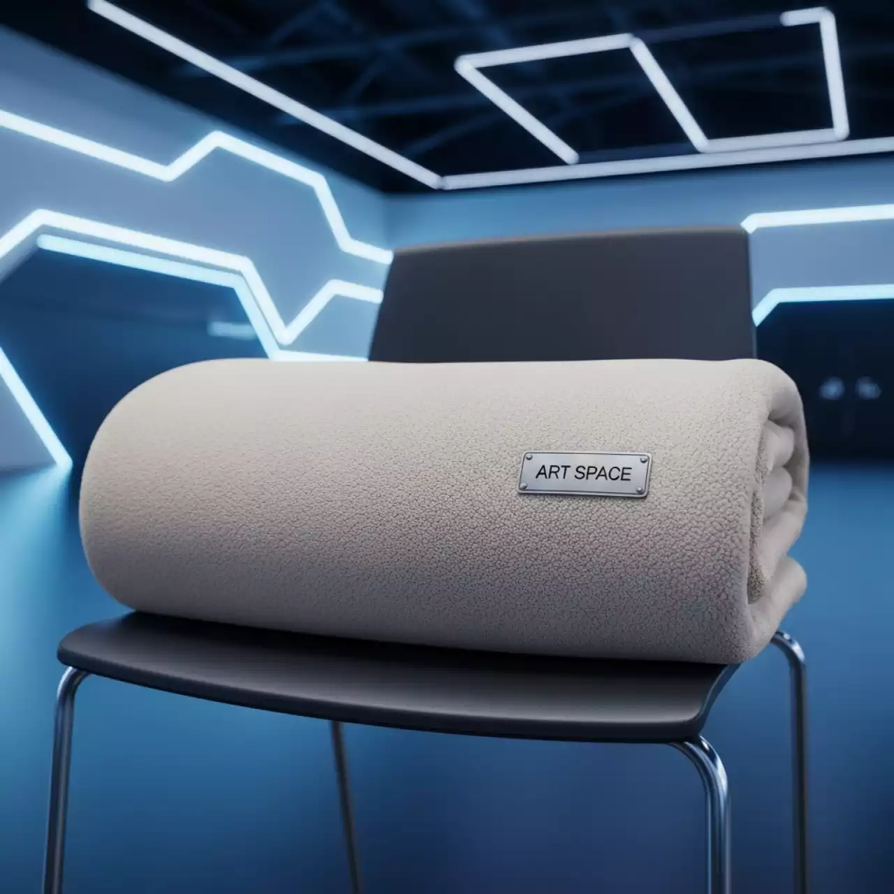 Аренда Плед светло бежевый 150х110 см в Alpha Sirius — ART SPACE