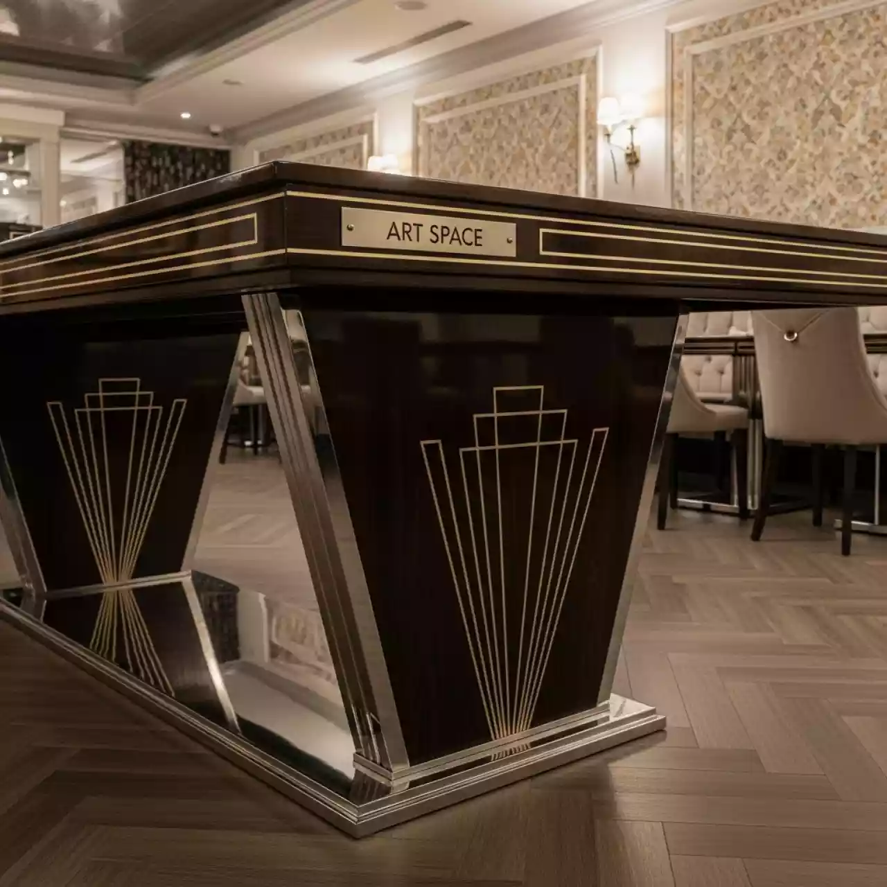 Аренда Пленарного стола углового в ресторане «Сыроварня» — ART SPACE