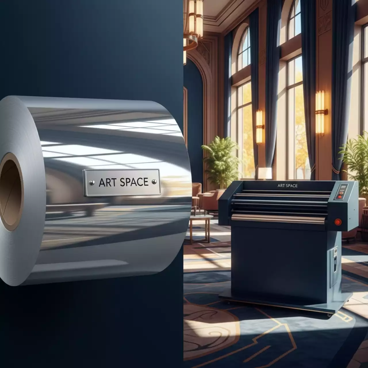 Аренда Пленка для ламинирования глянцевая 25 мкм 330 мм в Radisson Collection Paradise — ART SPACE