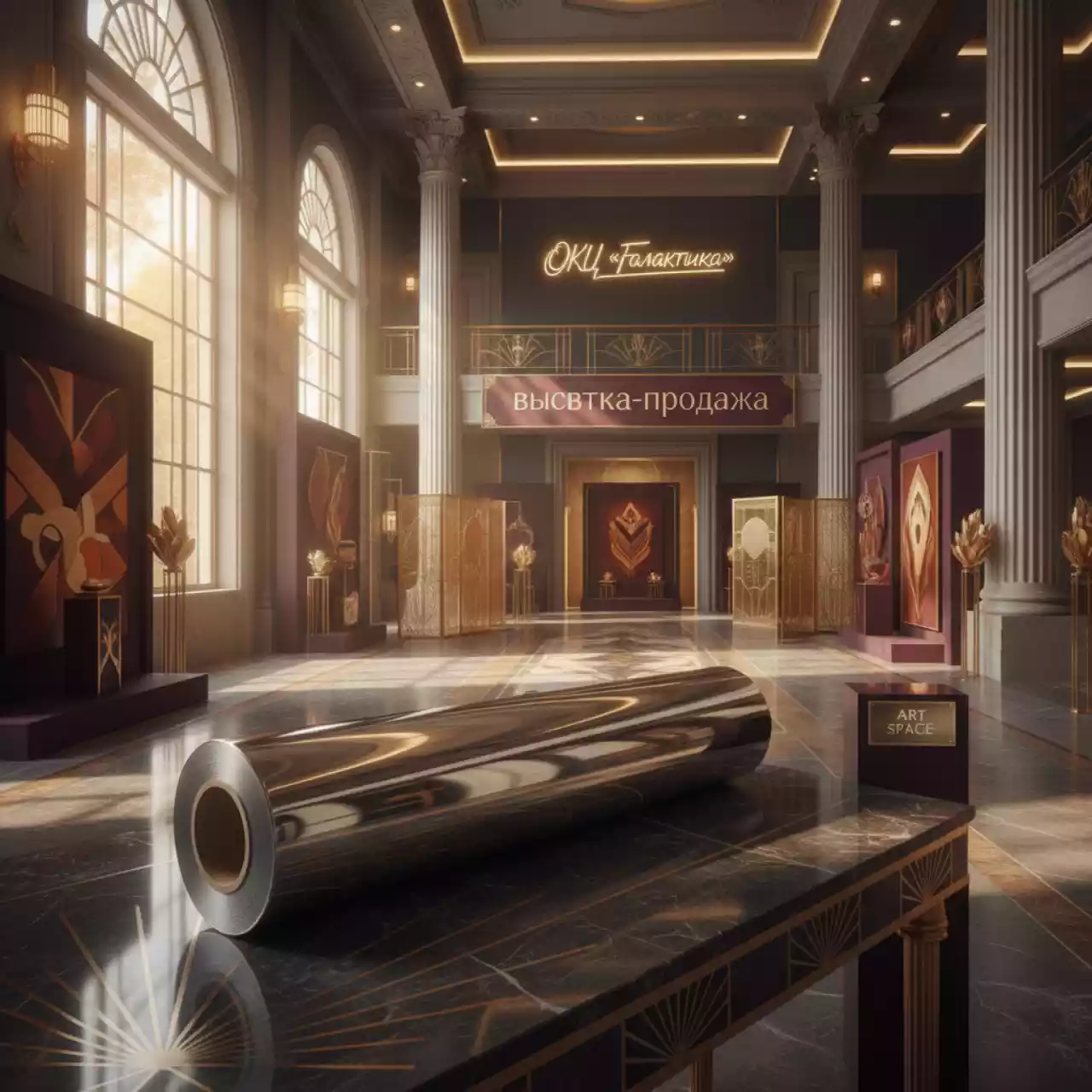 Аренда Пленка для ламинирования глянцевая 25 мкм 635 мм в ОКЦ «Галактика» — ART SPACE