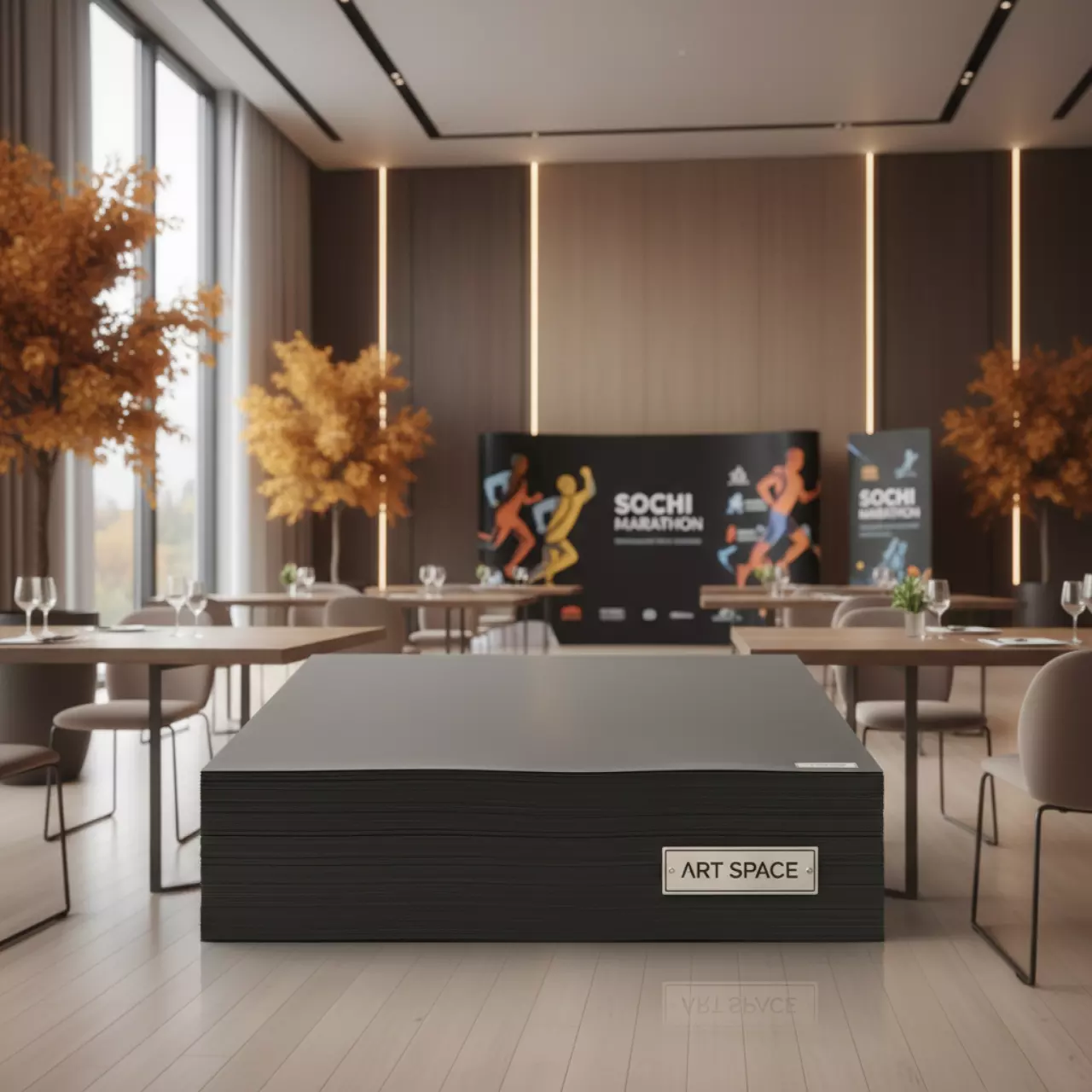 Аренда Пленка для ламинирования пакетная Fellowes Admire Stylish Matt A3 матовая 80 мкм 25 штук в Courtyard by Marriott Sochi — ART SPACE