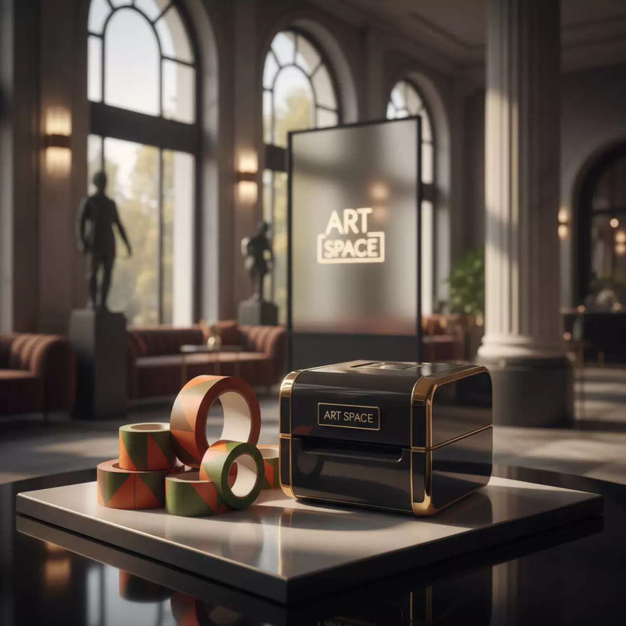 Аренда Пленка для наклеек Brother TZE 262 в Radisson Collection Paradise — ART SPACE