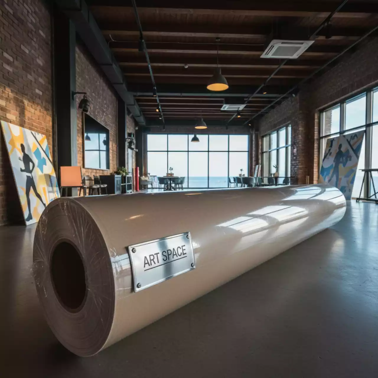 Аренда Пленка для печати ORAJET 3640 00 глянцевая прозрачная 1,37х100 м в ресторане «Паруса» — ART SPACE