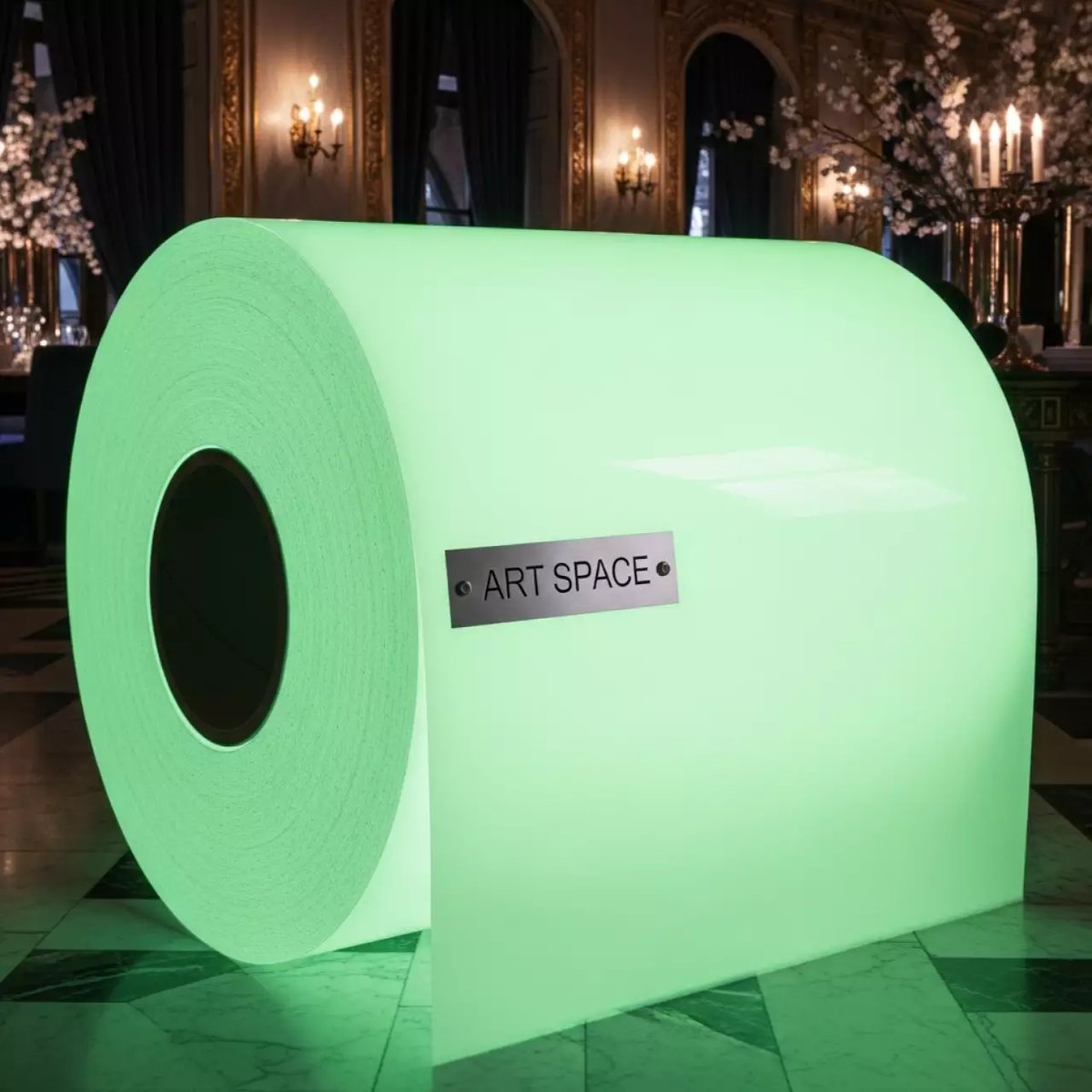 Аренда Пленка фотолюминесцентная Lucentis 200 240 мкм 1240х50 м со стыком в ресторане «Brunello» — ART SPACE