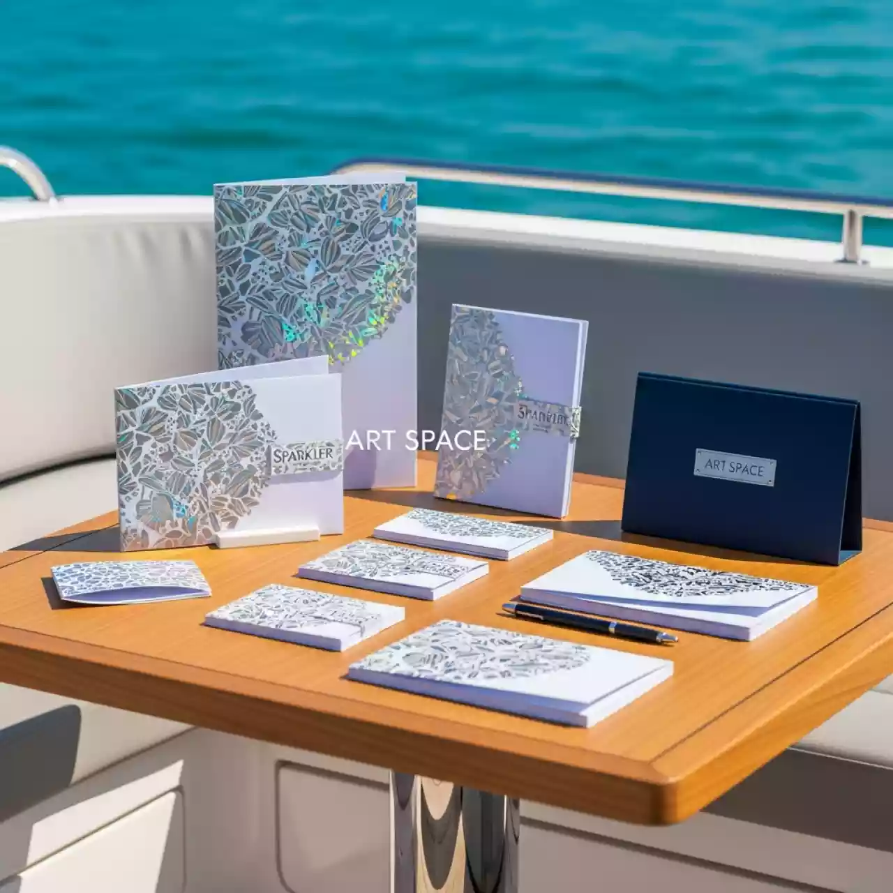 Аренда Пленка Hologram Fusing Foil Pet Sparkler GMP на VIP теплоходе (Морпорт Сочи) — ART SPACE