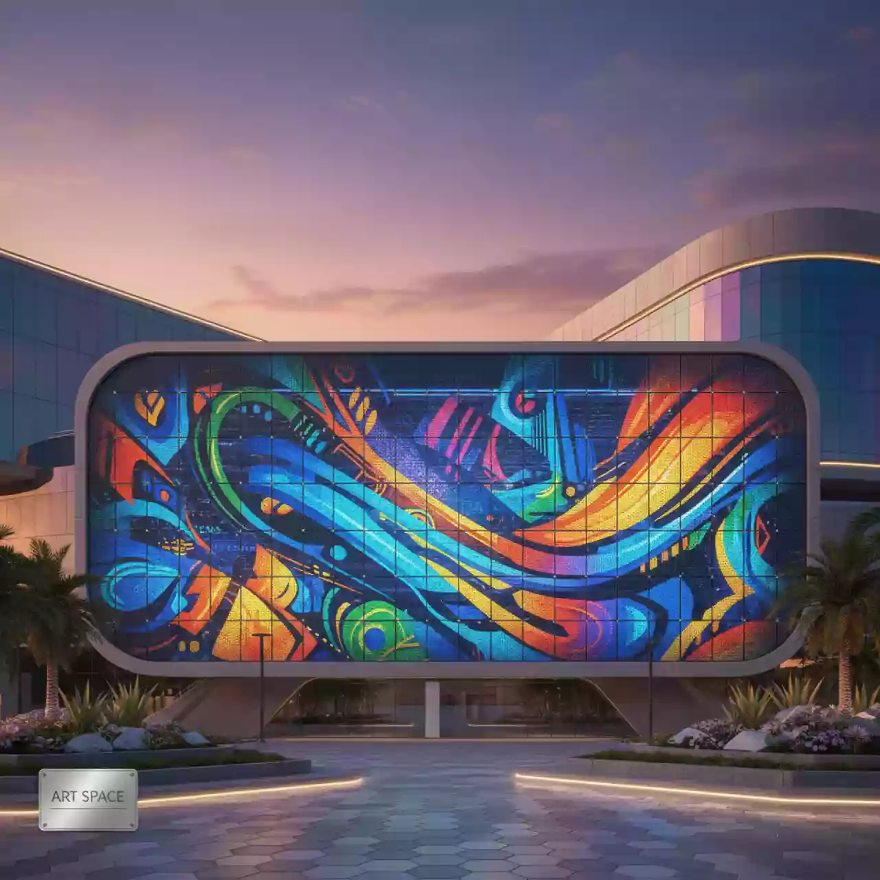 Аренда Пленка перфорированная Oce IJM604 в этно-парке «Моя Россия» — ART SPACE