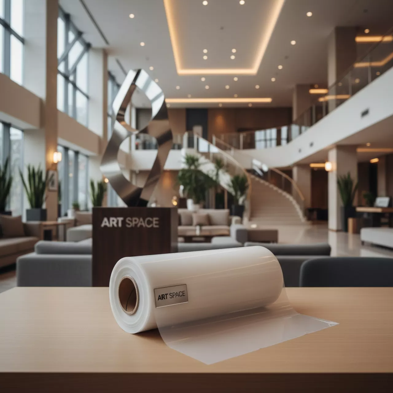 Аренда Пленка плоттерная Oracal 620М матовая прозрачная 1х50 м в отеле «Звездный» — ART SPACE