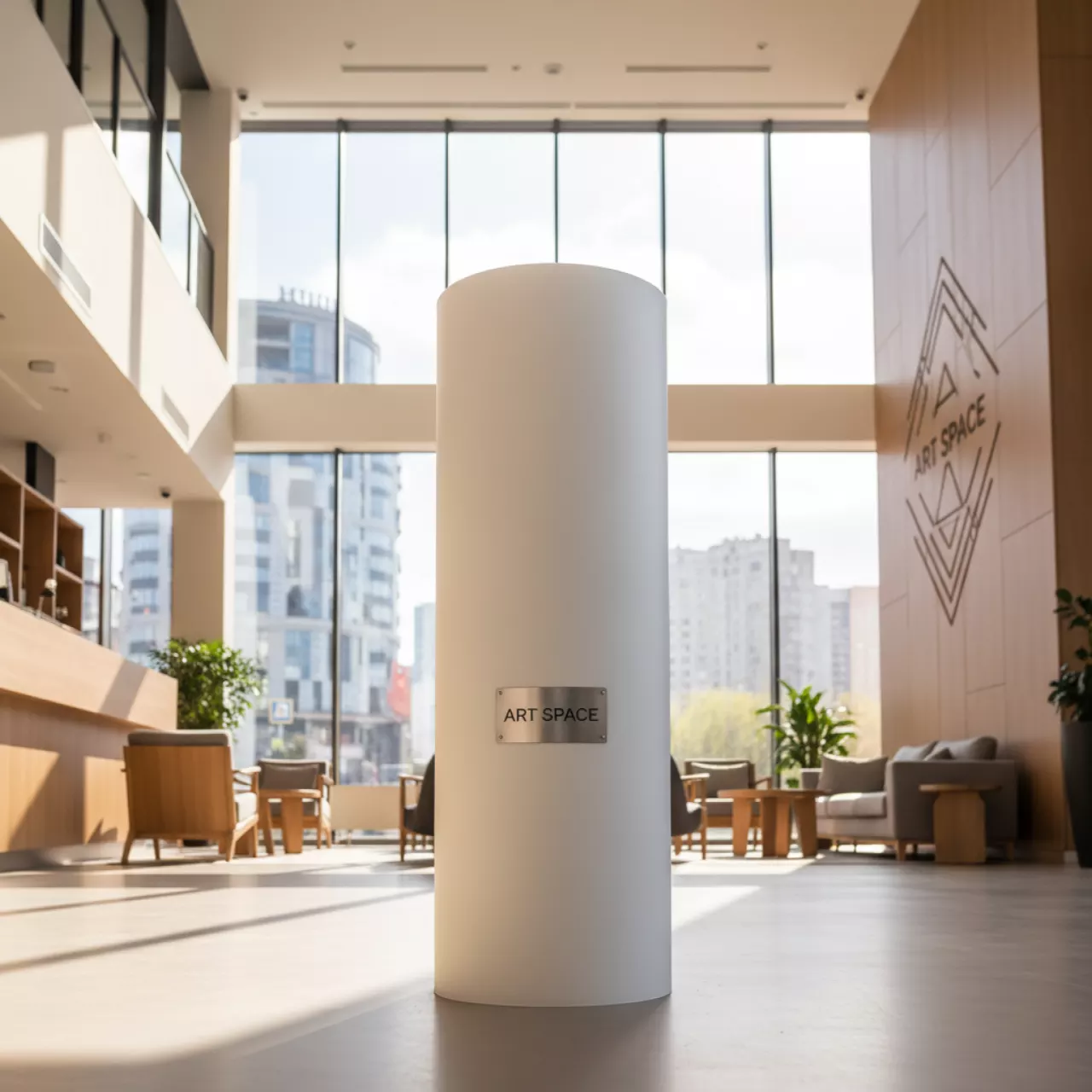 Аренда Пленка рулонная для печати Saviar с легкосъемным клеем белая матовая 100 мкм 1,37х50 м в Panorama by Mercure — ART SPACE