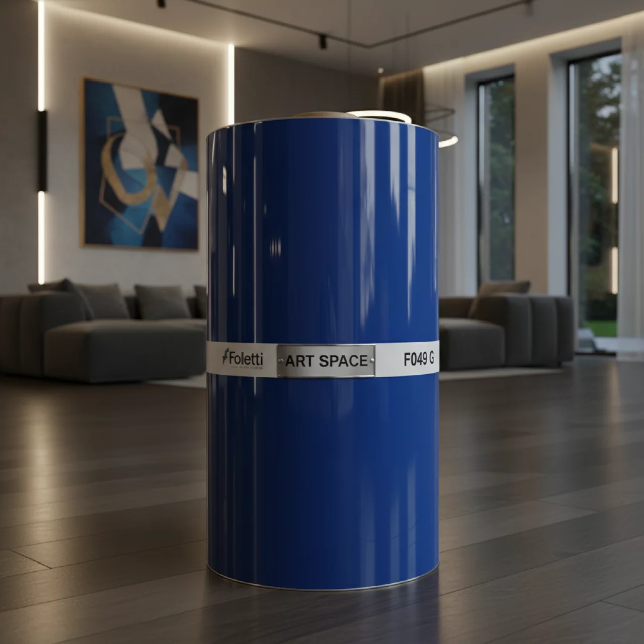 Аренда Пленка самоклеящаяся Foletti F049 G темно синяя глянцевая 1,26х50 в санатории «Русь» — ART SPACE