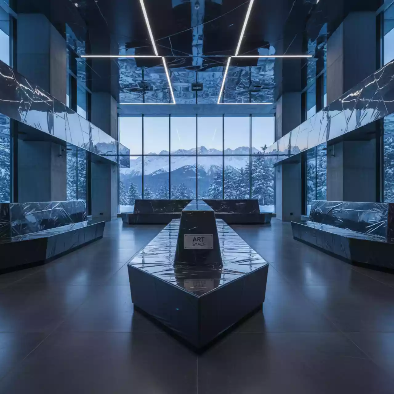 Аренда Пленка самоклеящаяся Foletti F073 G темно серая глянцевая в санатории «Черноморье» — ART SPACE