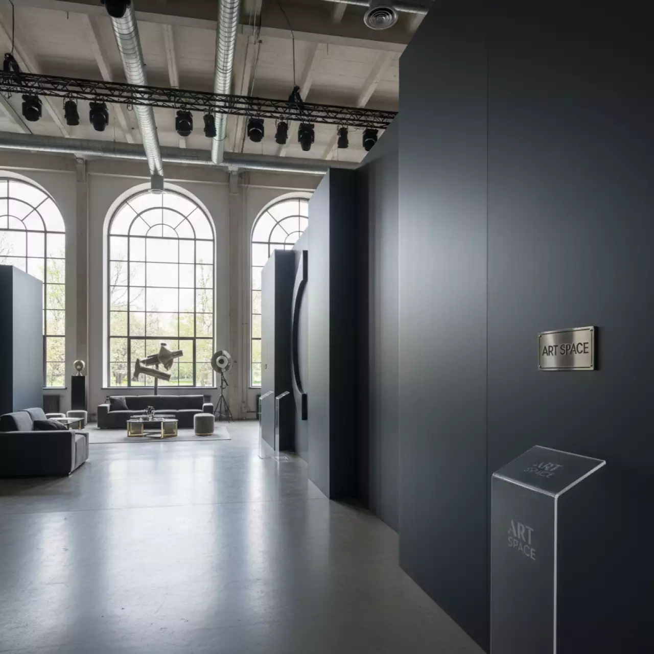 Аренда Пленка самоклеящаяся Foletti F073 M темно серая матовая 1,26х50 в санатории «Русь» — ART SPACE