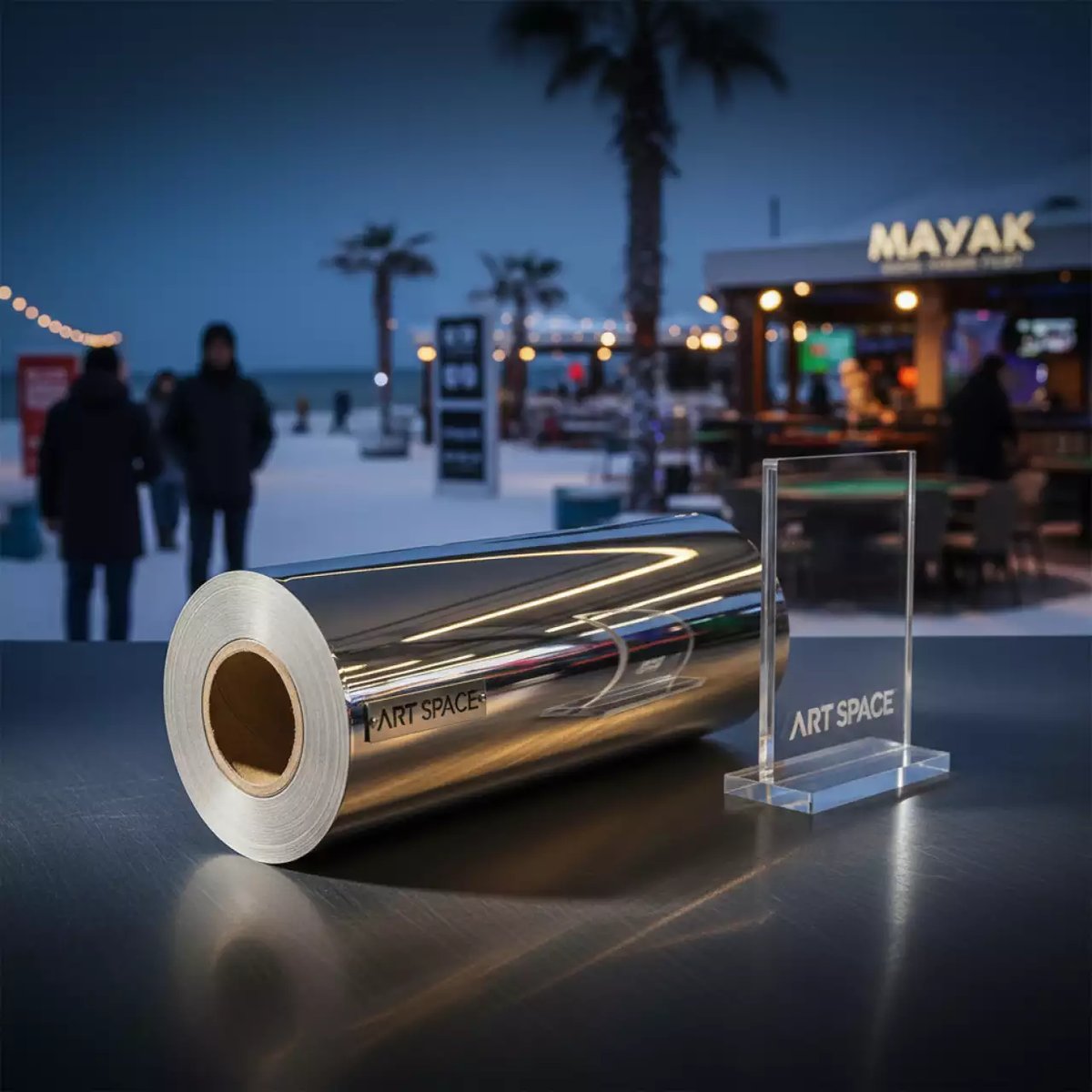 Аренда Пленка Sleeking Fusing Foil Gloss GMP на пляже «Маяк» — ART SPACE