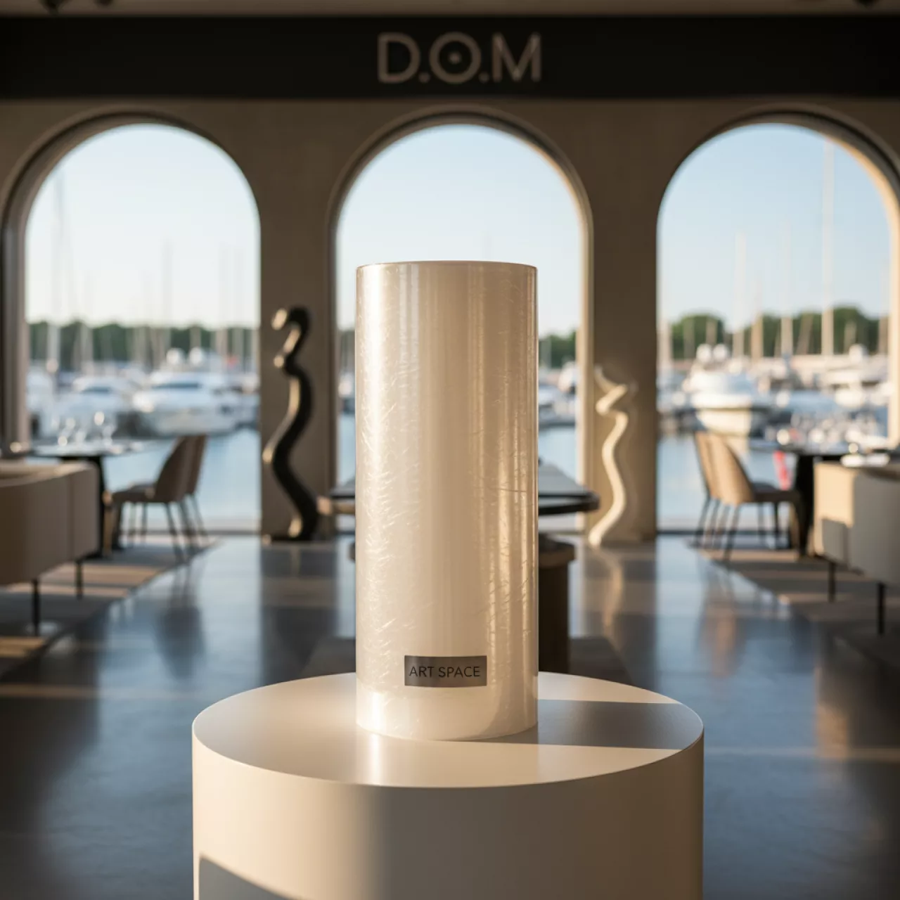 Аренда Пленка стрейч упаковочная в ресторане «D.O.M» — ART SPACE