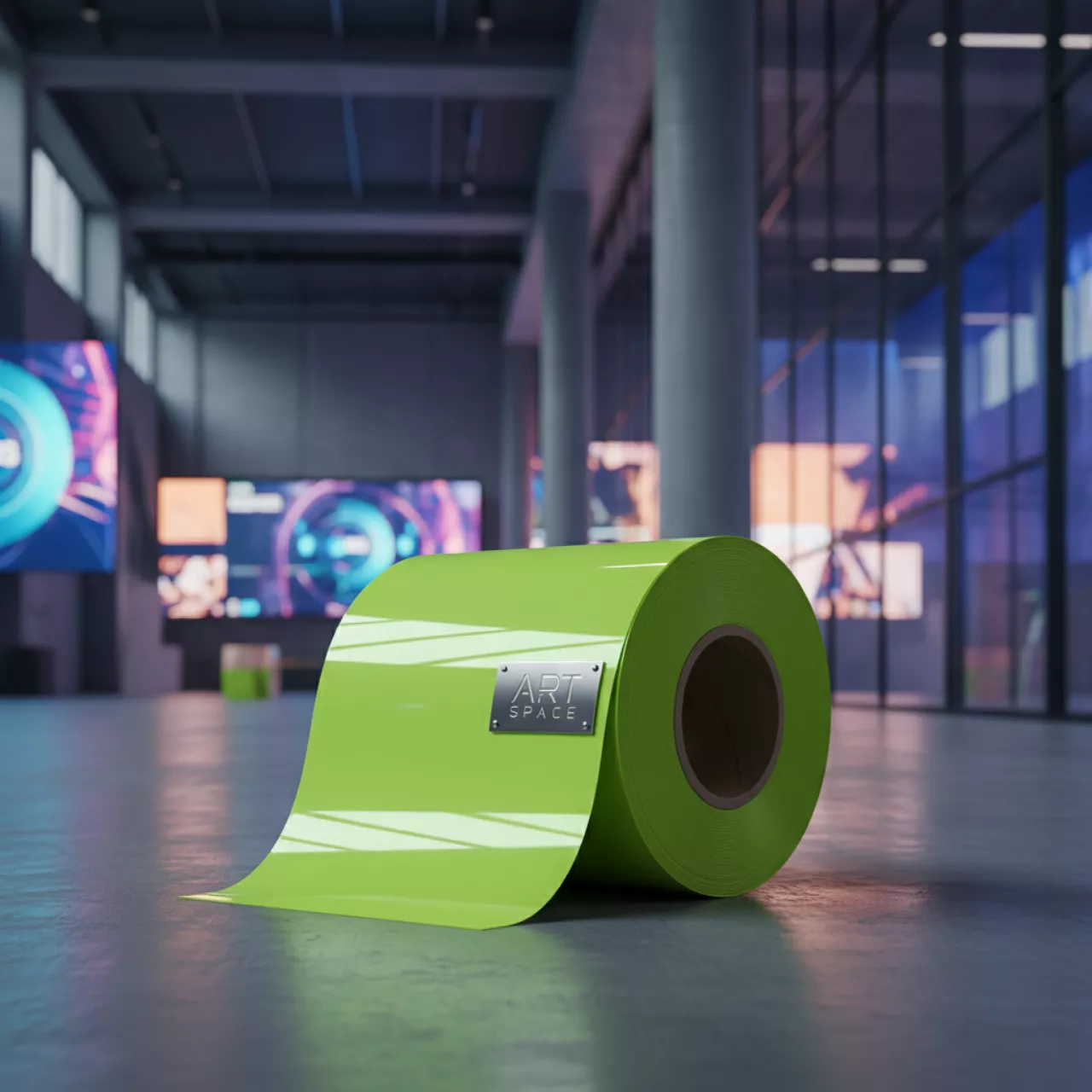 Аренда Пленка термотрансферная для плоттерной резки Chemica Bling Bling Star 1191 Lime Green в ОКЦ «Галактика» — ART SPACE