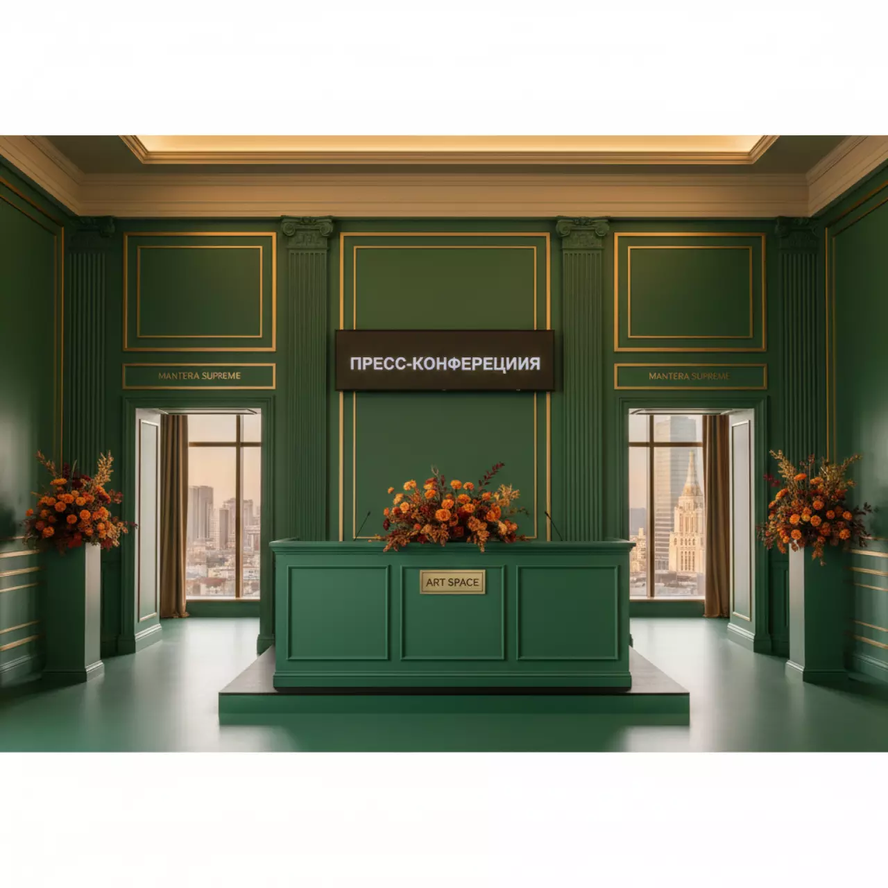 Аренда Пленка зеленая Oracal 641 в Mantera Supreme — ART SPACE