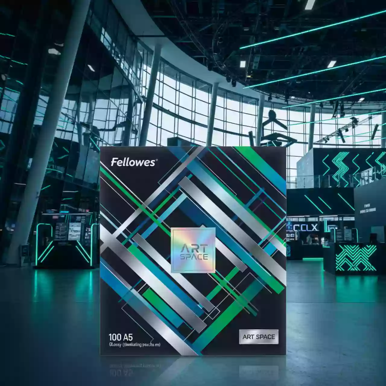 Аренда Пленки для ламинирования пакетной Fellowes A5 154х216 мм глянцевой 80 мкм 100 штук в Radisson Blu Resort & Congress Centre — ART SPACE