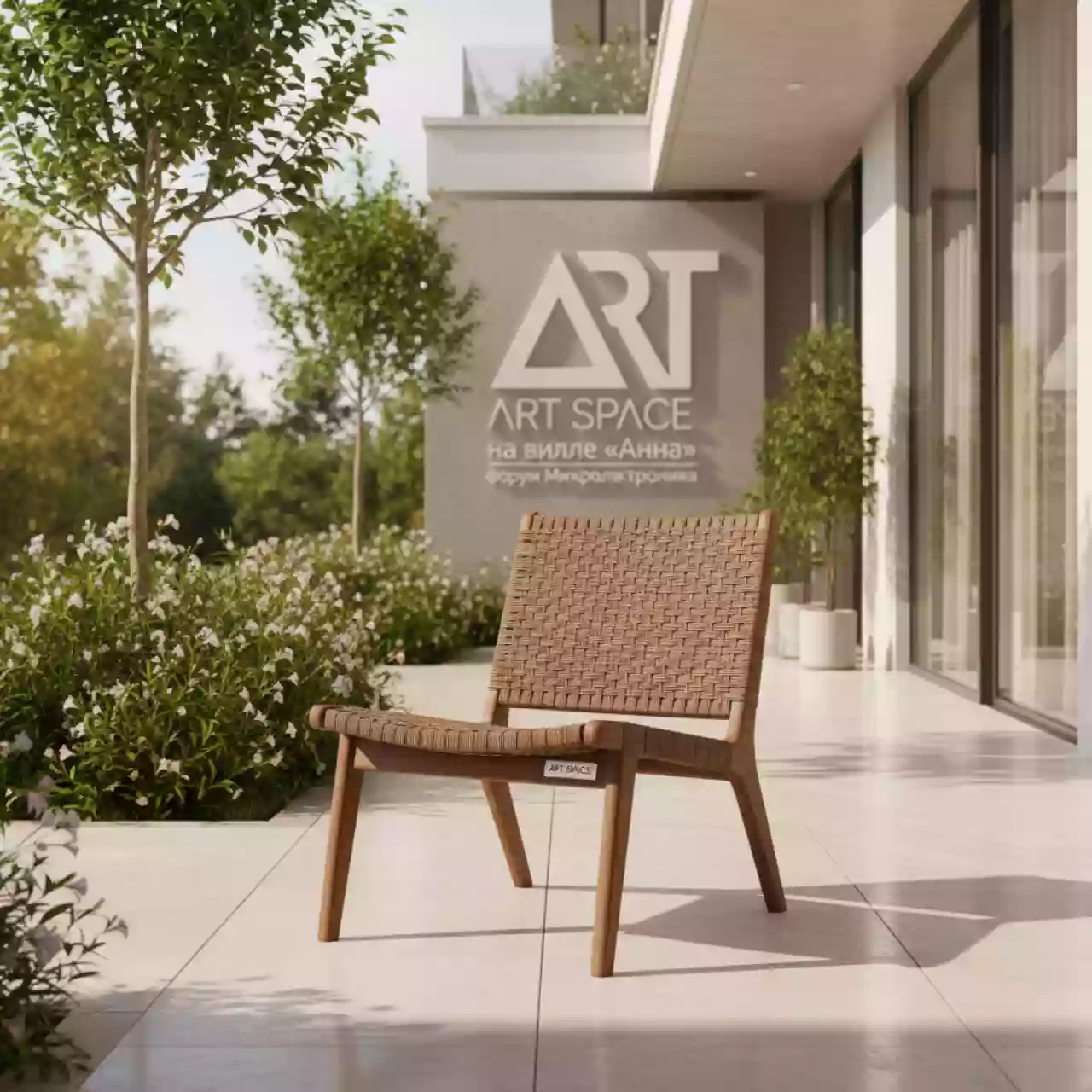 Аренда Плетеный стул Y35B W2390 brown на вилле «Анна» — ART SPACE