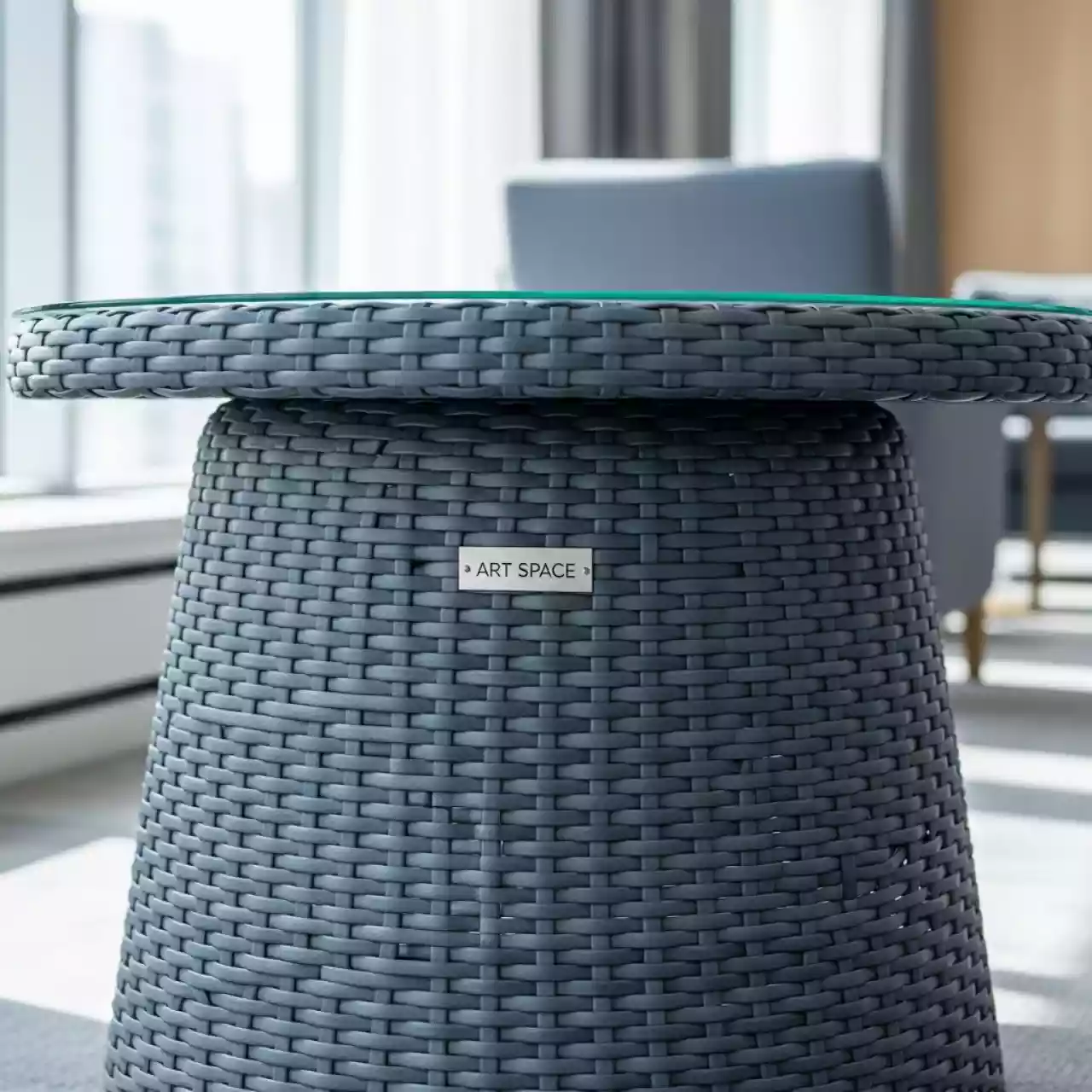 Аренда Плетеный журнальный столик YH S4005G gray в Imeretinskiy Hotel — ART SPACE