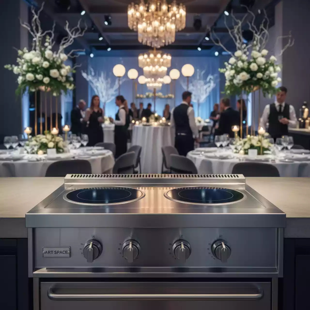 Аренда Плита электрическая двухконфорочная в Mövenpick Hotel — ART SPACE