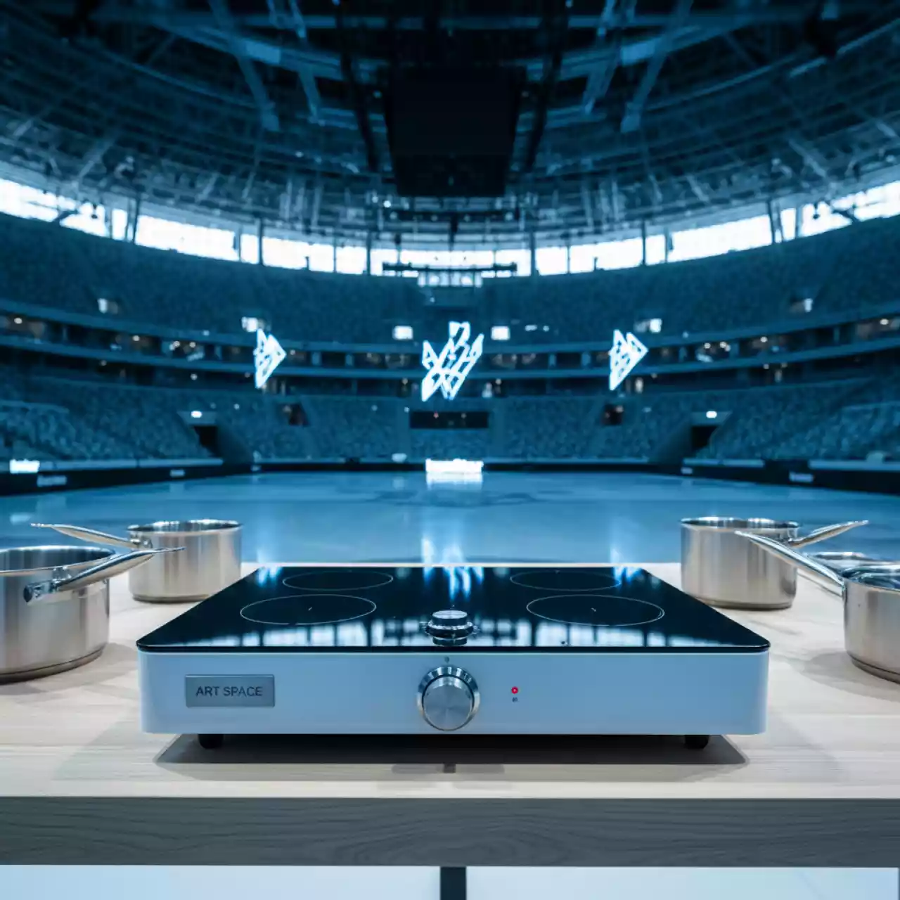 Аренда Плита индукционная настольная в ледовом дворце «Большой» — ART SPACE