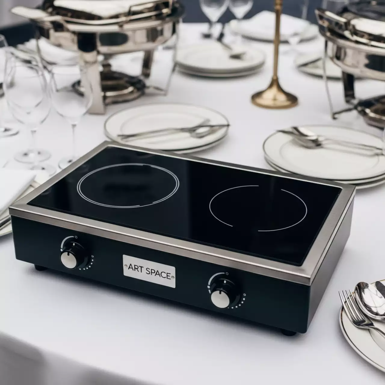 Аренда Плитка электрическая двухконфорочная HOMESTAR в Radisson Blu Resort & Congress Centre — ART SPACE