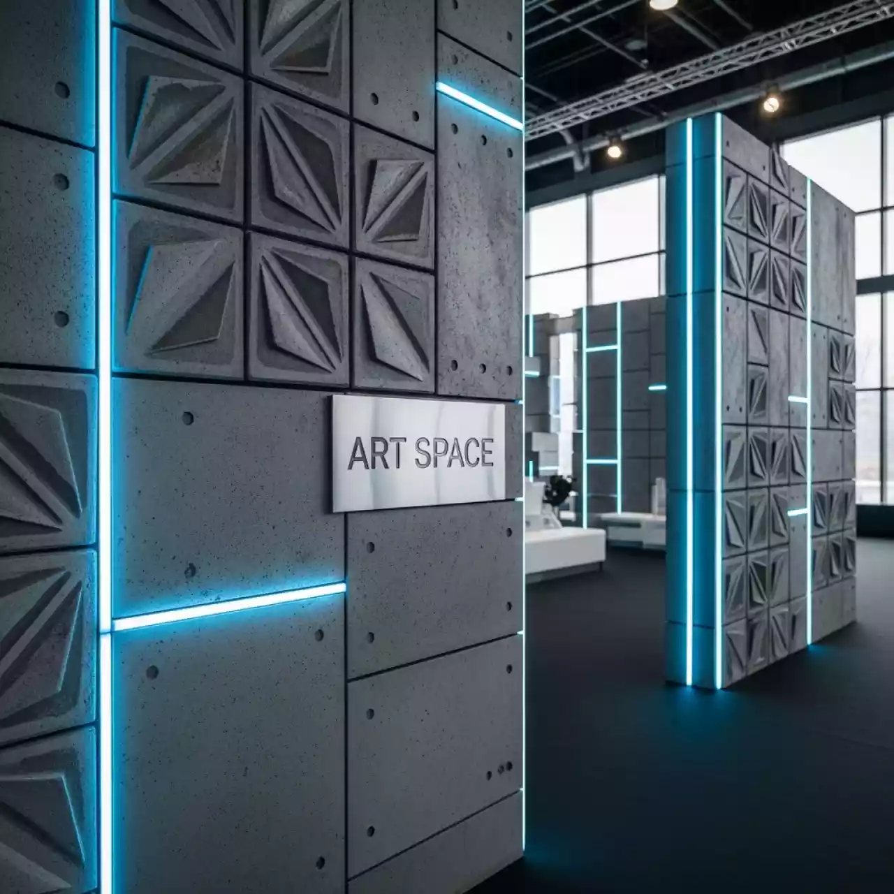 Аренда Плитка фасадная цементная в City Park Hotel Sochi — ART SPACE