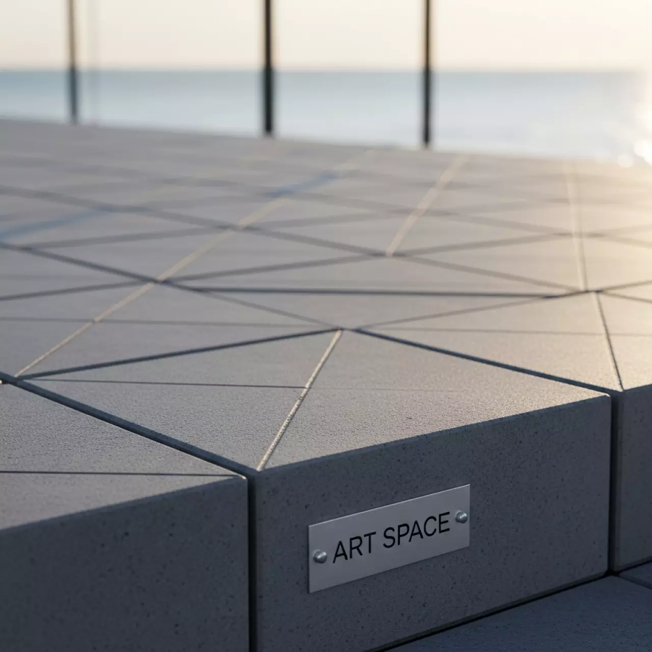 Аренда Плитка садовая в ресторане «Паруса» — ART SPACE