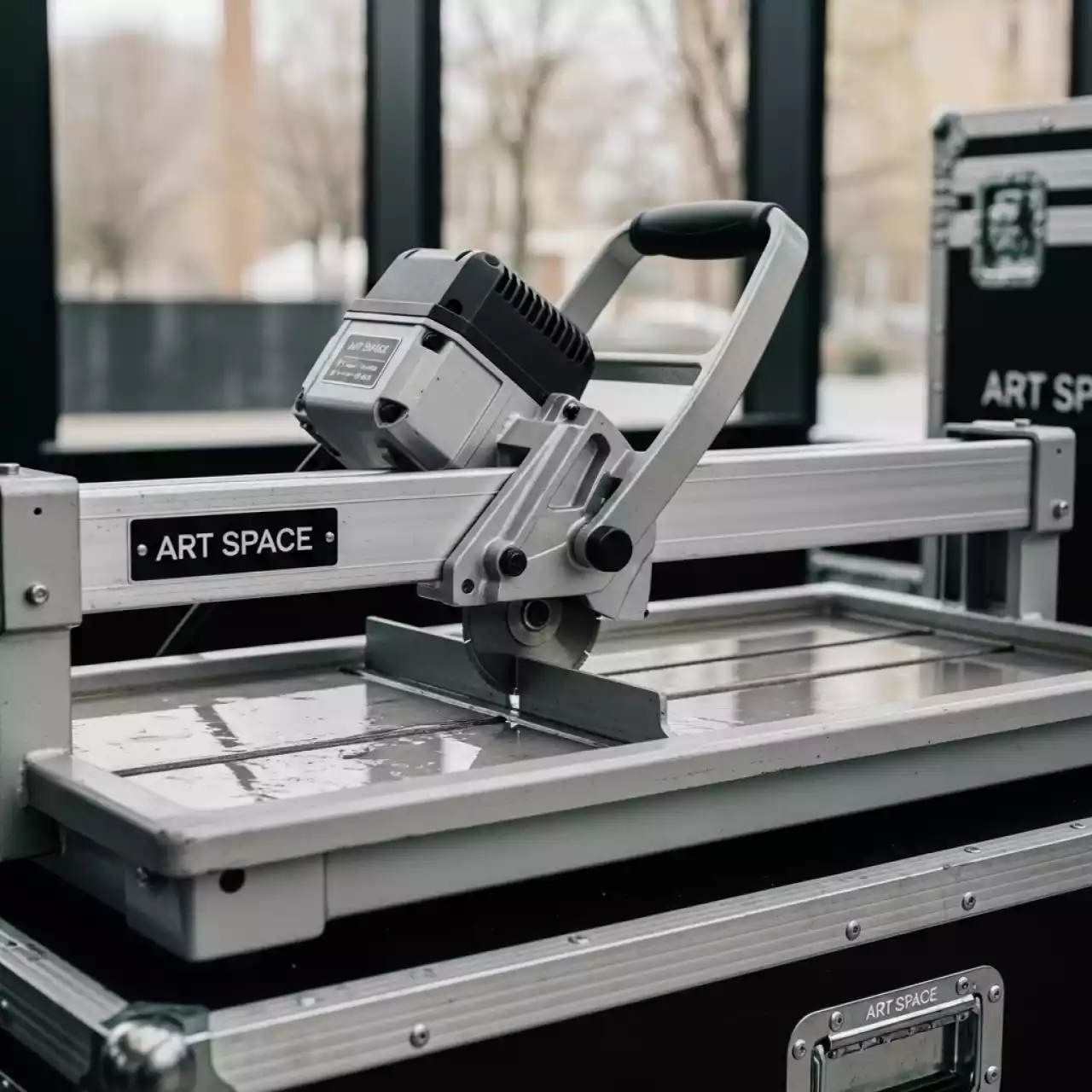 Аренда Плиткорез электрический настольный DORN DTC180 800 Вт в Mövenpick Hotel — ART SPACE