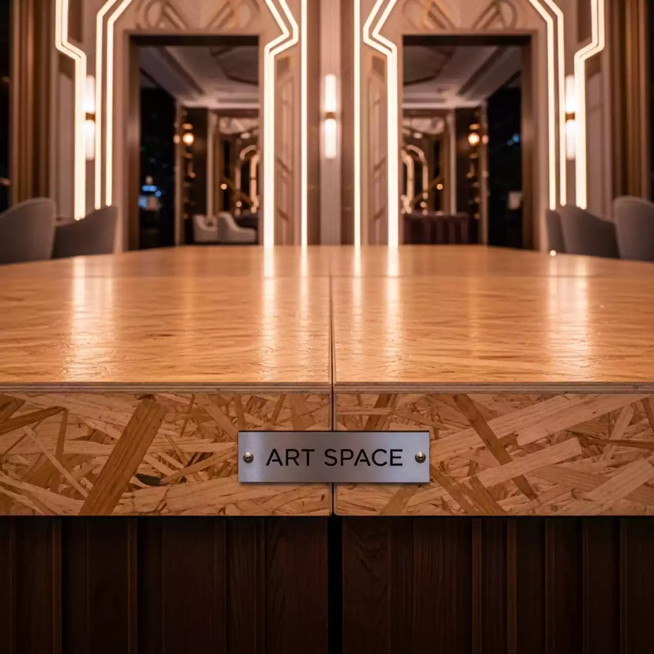 Аренда Плиты OSB в ресторане «Sanremo» — ART SPACE