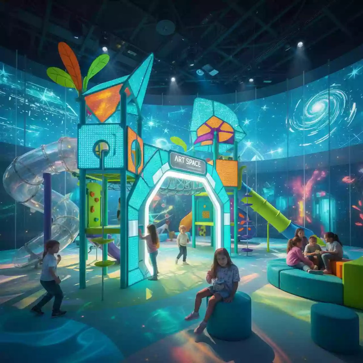 Аренда Площадка детская игровая Jungle Chalet в Alpha Sirius — ART SPACE