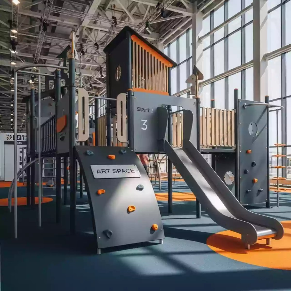 Аренда Площадка детская Старт 3 в ледовом дворце «Большой» — ART SPACE