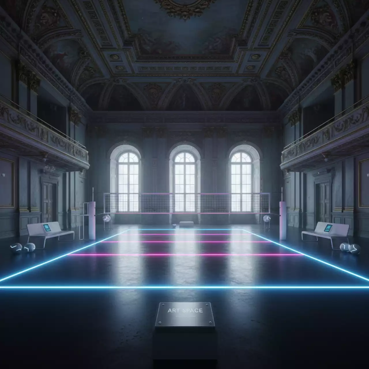 Аренда Площадка для волейбола в Зале органной и камерной музыки — ART SPACE