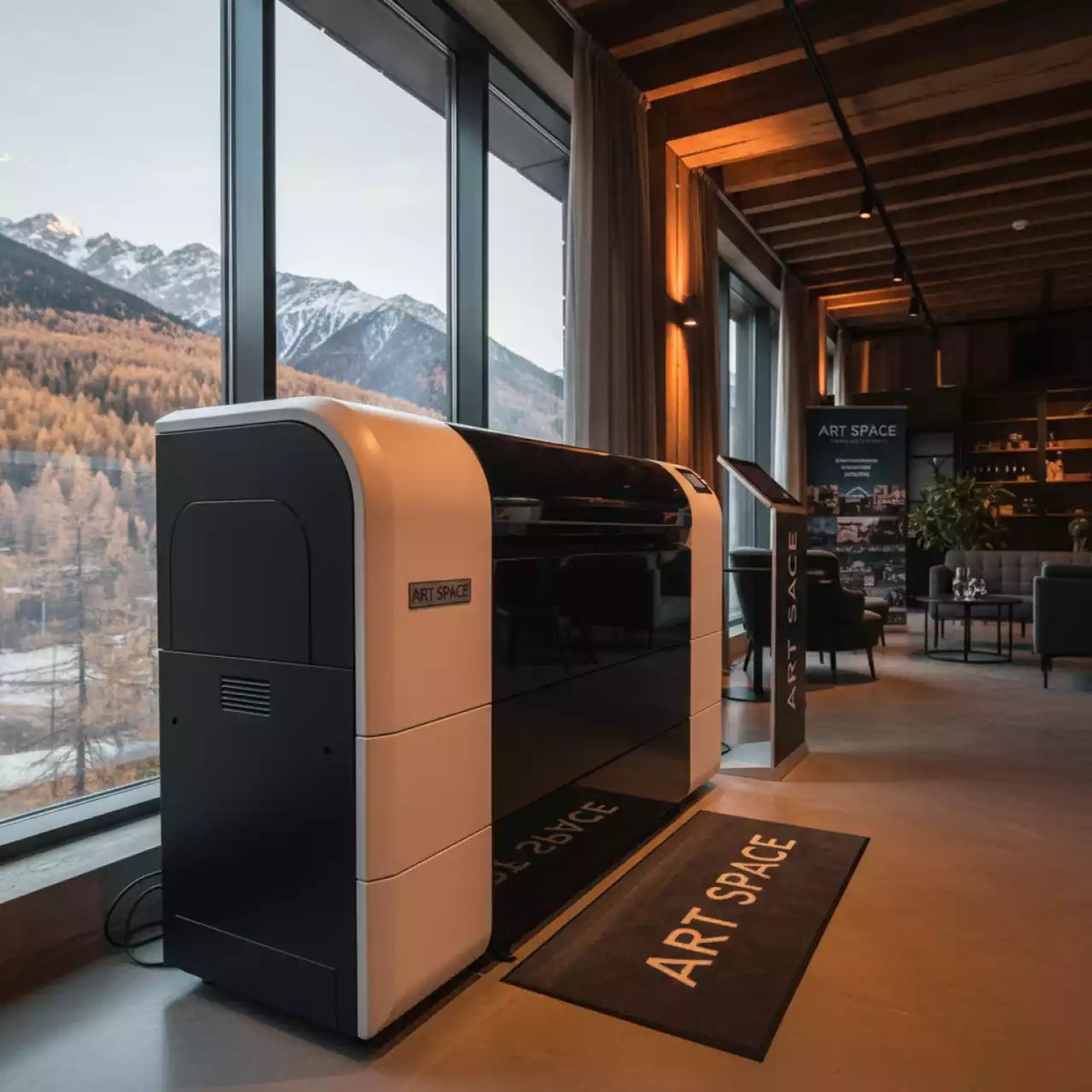 Аренда Плоттер латексный HP Latex 700W Y0U23B в Green Flow Hotel — ART SPACE