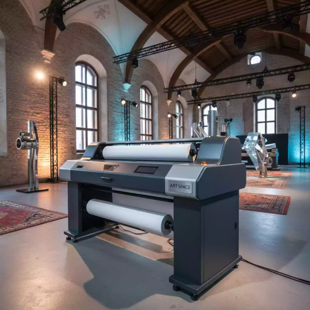 Аренда Плоттер лазерный Oce PlotWave 500 P2R 2 рулона в усадьбе Голицына — ART SPACE