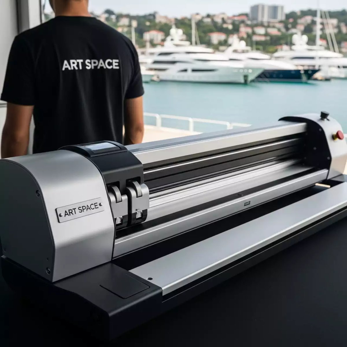 Аренда Плоттер режущий Cutzilla Silver MC 1200S на парусной регате (Сочи) — ART SPACE