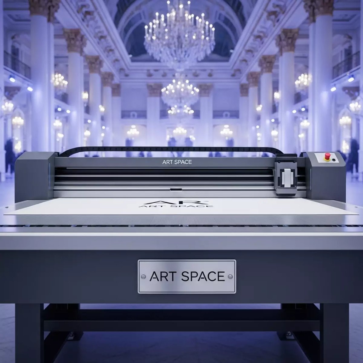 Аренда Плоттер режущий Graphtec FCX2000 180VC в ледовом дворце «Роза Хутор» — ART SPACE