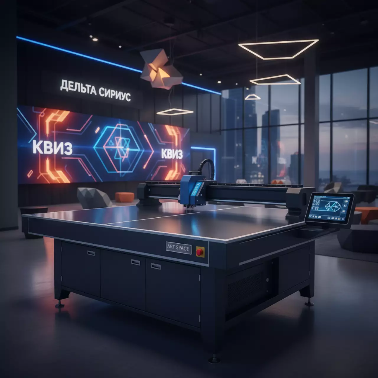 Аренда Плоттер режущий планшетный AOL2535S в Delta Sirius — ART SPACE