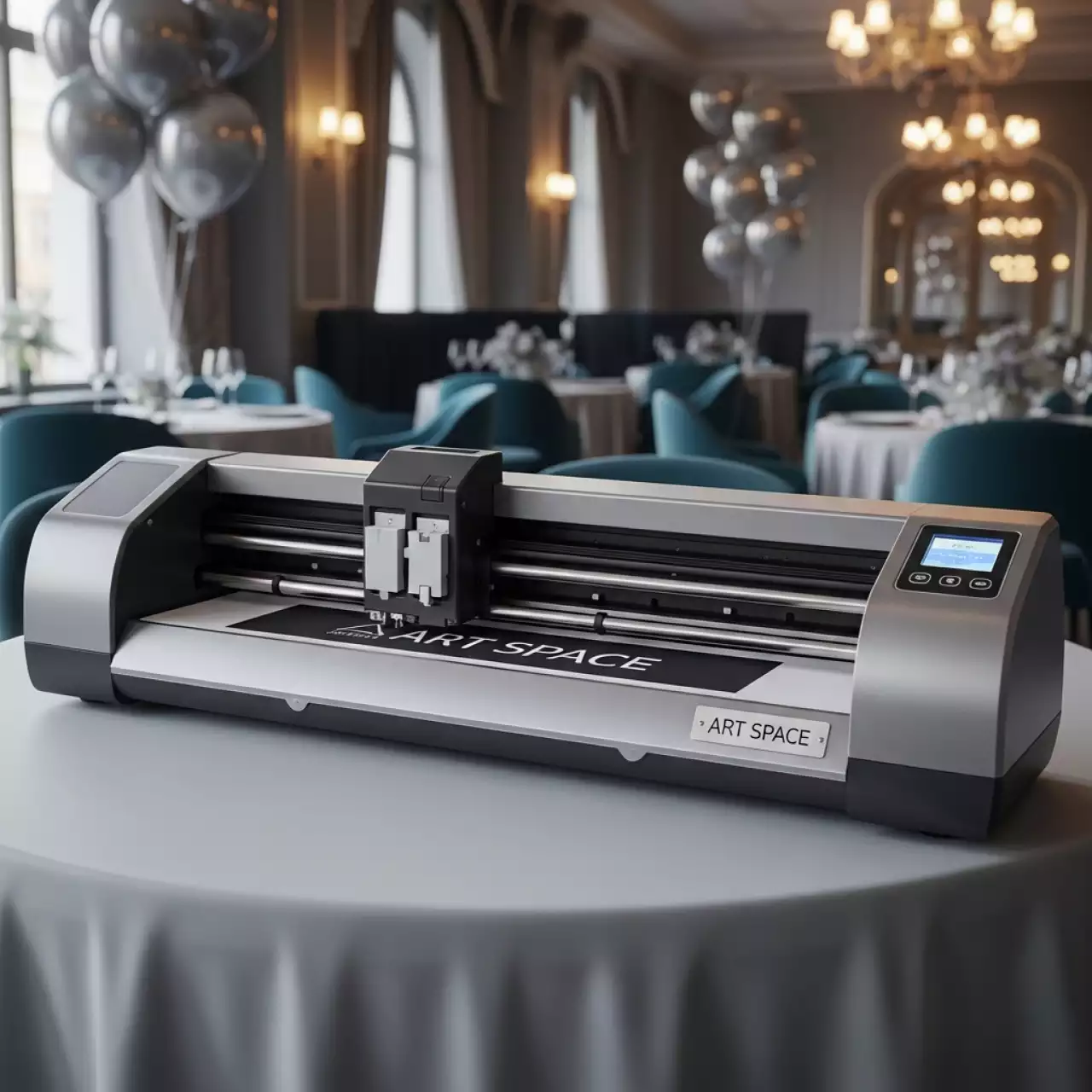 Аренда Плоттер режущий Vicsign VSX330 в ресторане «Voda» — ART SPACE